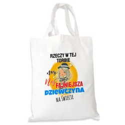 Torba na zakupy dla DZIEWCZYNY Najfajniejsza Dziewczyna na świecie